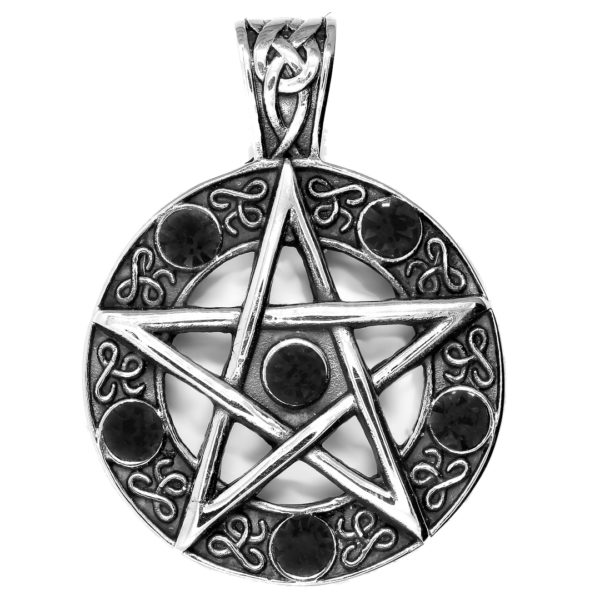 BRUNOshop.cz S2775 Přívěsek PENTAGRAM BLACK