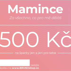 BRUNOshop.cz Elektronický poukaz PRO MAMINKU 500 Kč