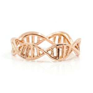 BRUNOshop.cz S3317 Prsten DNA ROSE GOLD Velikost: 9 (EU: 59 - 61)